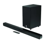 JBL Cinema SB190, Dolby Atmos Sound, Wireless Subwoofer for Extra Deep Bass 380 W Bluetooth Soundbar??(Black, 2.1 Channel)