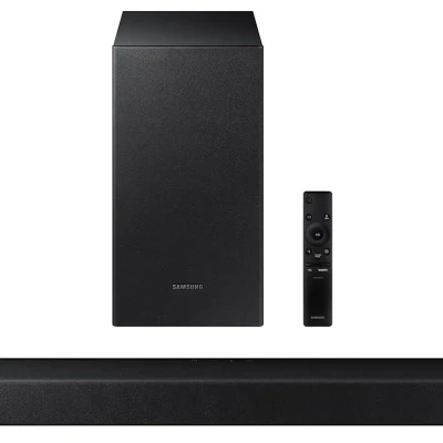 SAMSUNG HW-T42E/XL Dolby Digital 150 W Bluetooth Soundbar??(Black, 2.1 Channel)