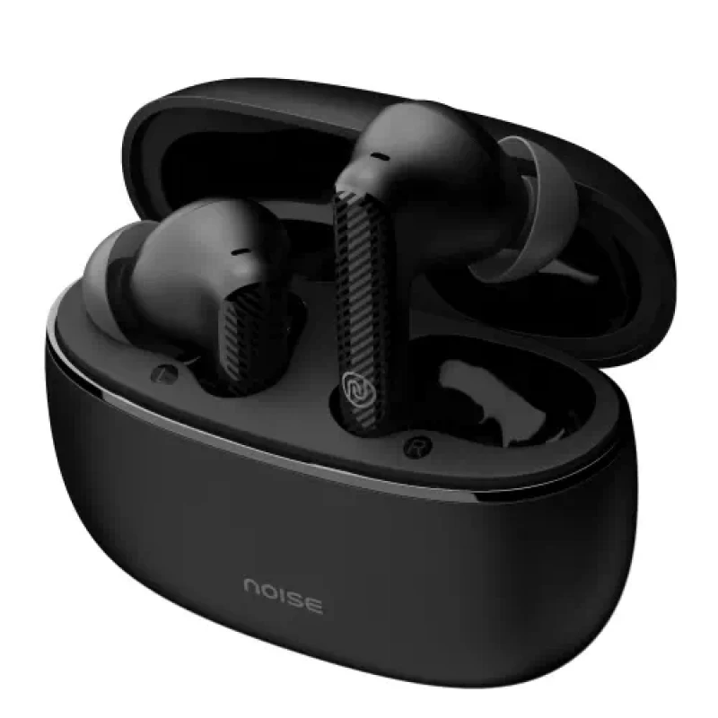 Noise Aura Buds with Dual Device Pairing, 60 Hours of Playtime, and ENC with Quad Mic Bluetooth Headset??(Aura Black, True Wireless)