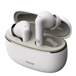 Noise Aura Buds with Dual Device Pairing, 60 Hours of Playtime, and ENC with Quad Mic Bluetooth Headset??(Aura White, True Wireless)