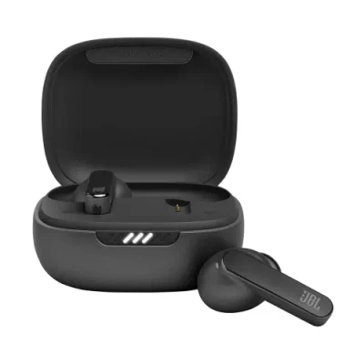 JBL Live Pro 2, Active Adaptive Noise Cancellation, 40Hr Playtime, 6 Mics, Deep Bass Bluetooth Headset??(Black, True Wireless)