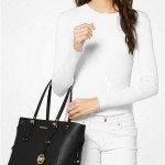 Luxury Black Double Partition Women Handbags