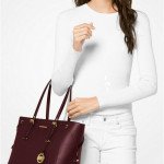 Luxury Maroon Double Partition Women Handbags