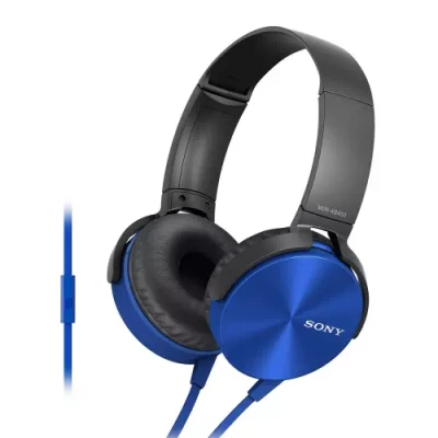 SONY XB450AP Wired Headset??(Blue, On the Ear)