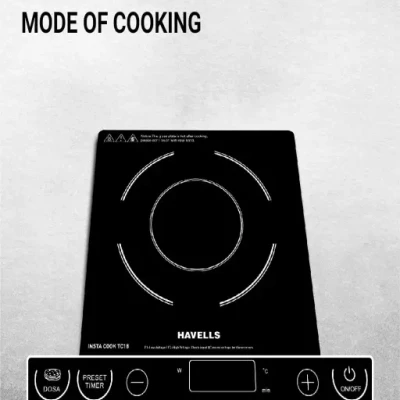 Havells Insta Cook TC 18 Induction Cooktop??(Black, Touch Panel)