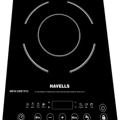 Havells by Havells INSTA COOK TC 16 Induction Cooktop??(Black, Touch Panel)