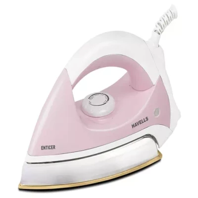 HAVELLS Enticer Dry iron 1000 W Dry Iron??(Rose Pink)