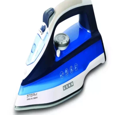 USHA Steam Pro si 3820 2000 W Steam Iron??(White, Blue)