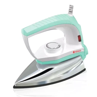 Venus 750 Watts Dry iron/ Weilburger Dual Coat Non-stick Soleplate 750 W Dry Iron??(Jade Green)