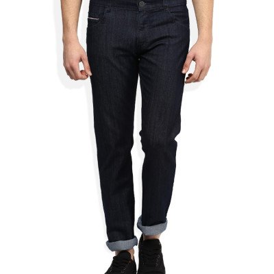  Seasons Player Navy Raw Denim Slim Fit Jeans