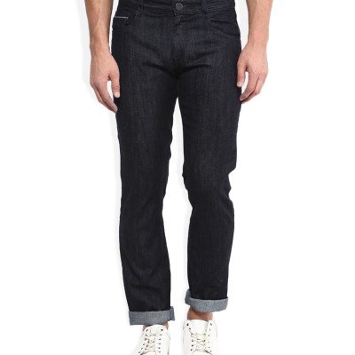  Seasons Players Navy Raw Denim Slim Fit Jeans