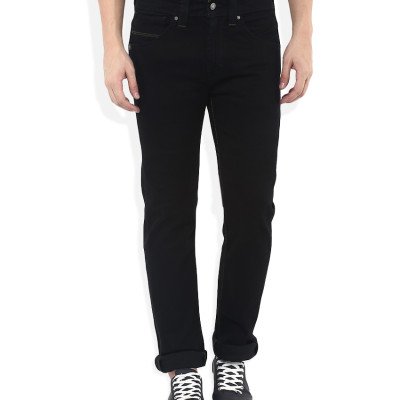  Seasons Black Slim Fit Jeans