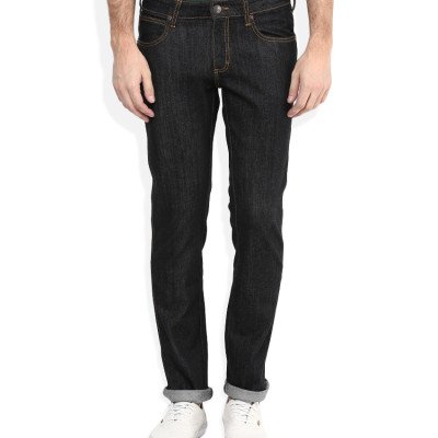   Seasons Black Skanders Slim Fit Jeans