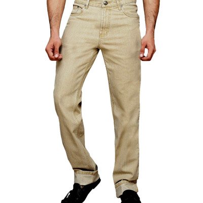 Seasons  Beige Regular Fit Jeans