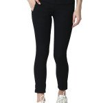 Black Skinny Fit High Waist Ankle Length Jeggings