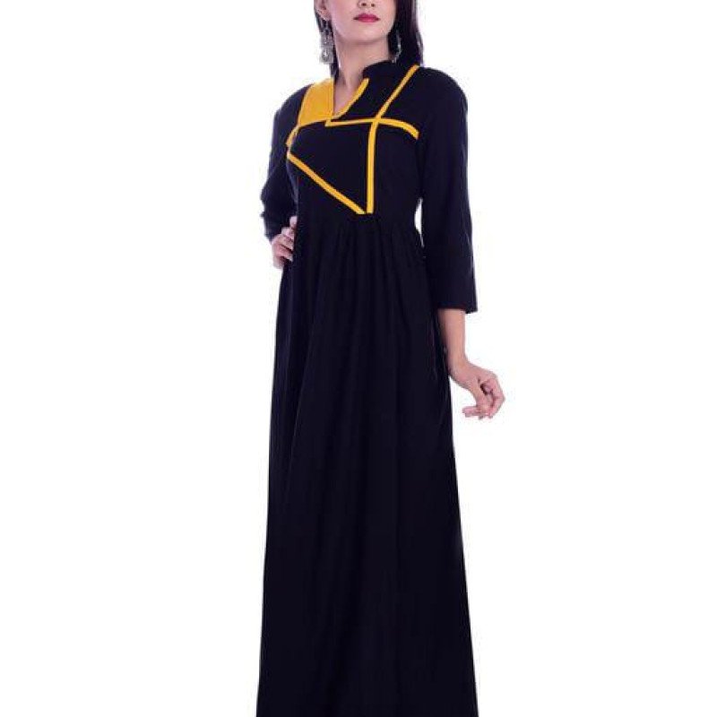 Abhisarika Pretty Black Women Kurtis