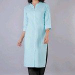 Banita Drishya Blue Women Kurtis