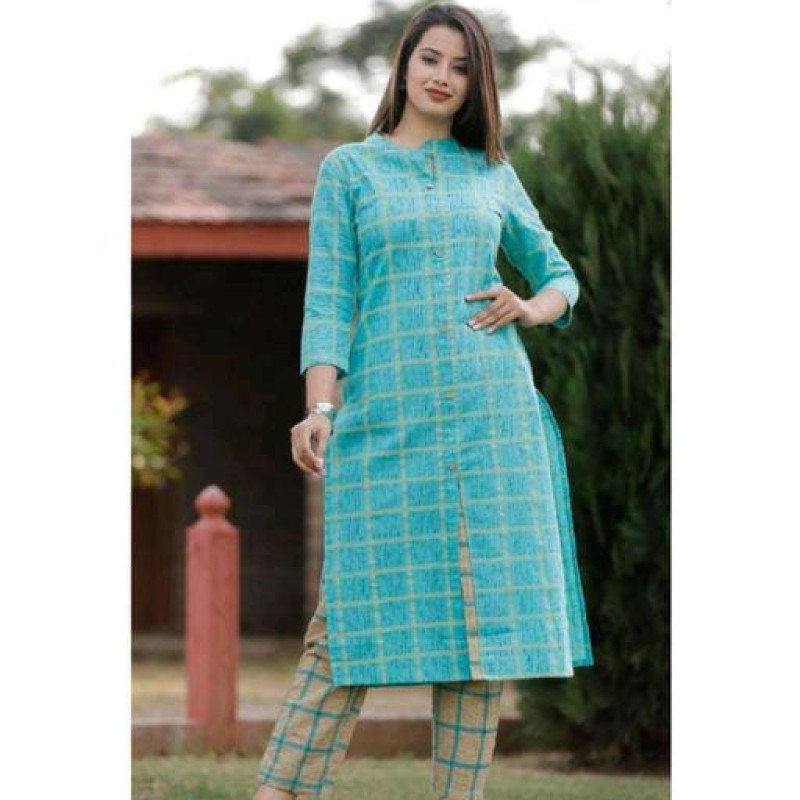 Aagyeyi Classy Blue Women Kurta Sets