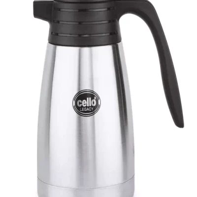 Cello Legacy Vacusteel Flask 600 ml Flask??(Pack of 1, Silver, Steel)