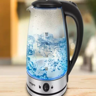 Wipro Vesta Glass LED electric Kettle with Keep warm Function Beverage Maker??(1.8 L, Glass)