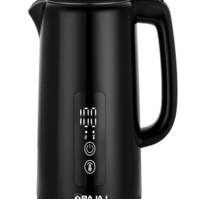 Bajaj KTP 1.5 Litre Digital Electric Kettle| Auto Shut-Off|Dry Boil Mechanism Electric Kettle??(1.5 L, Black)