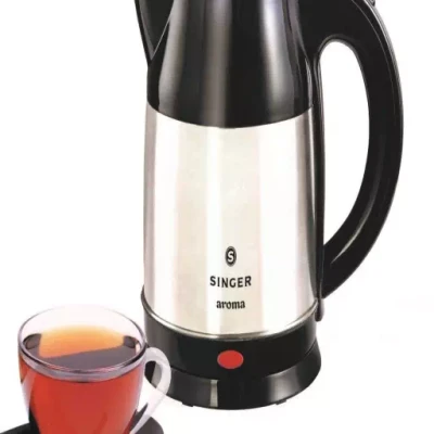 Singer Aroma(SKT 180 ASE)_ Electric Kettle??(1.8 L, Silver, Black)