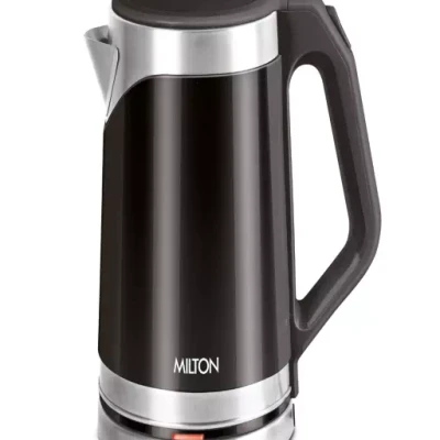 Milton Vienna Stainless Steel Double Walled Electric Kettle??(1.8 L, Black)