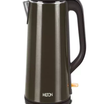 Milton Hagen Stainless Steel Double Walled Electric Kettle??(1.8 L, Black)