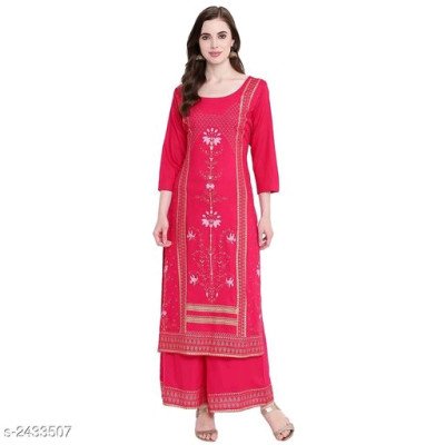 Eashita Red Alluring Attractive Kurta Set