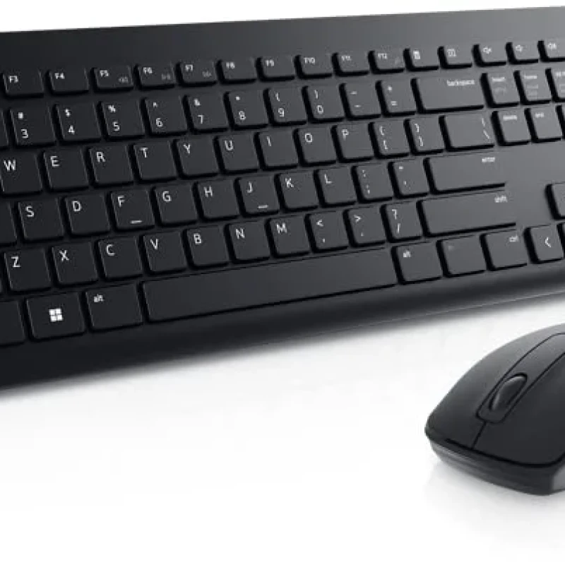 Dell KM3322W Keyboard & Mouse Combo, Anti-fade & Spill-resistant Keys Wireless Multi-device Keyboard??(Black)