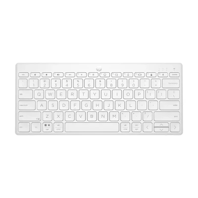 HP 350 Compact Multi-Device Bluetooth Laptop Keyboard??(White)