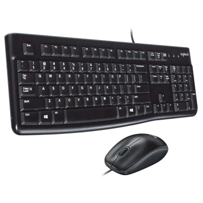 Logitech MK120 USB 2.0 Keyboard and Mouse Combo??(Black)