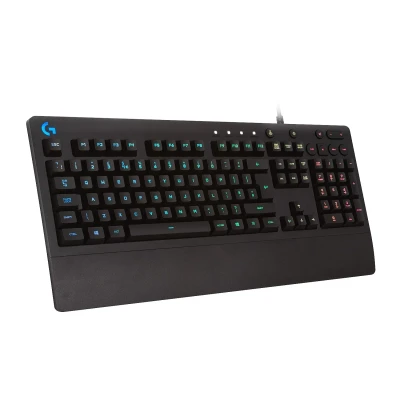 Logitech G213 / Lightsync RGB, Spill-resistant, Palm-rest, Customizable Keys Wired USB Gaming Keyboard??(Black)