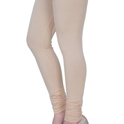 Skin Plus Size Ultra Soft Churidar Cotton Lycra Leggings