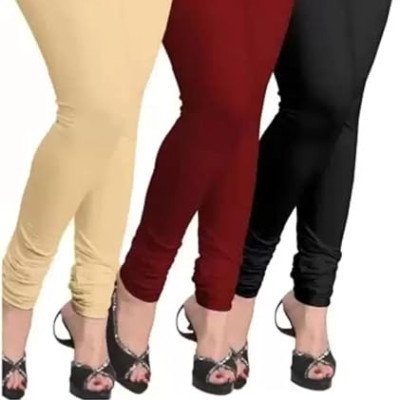 Combo 3 Multi Women Leggings 