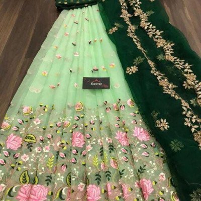 Abhisarika Pretty Multi Women Lehenga