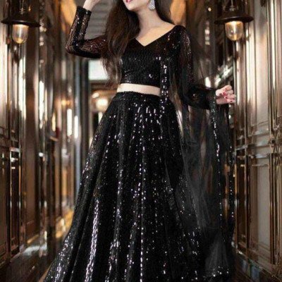 Latest Bollywood Sequence Women's Lehenga