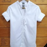 Seasons White Men Ben Collar Shirt