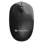 ZEBRONICS Zeb CHEETAH Wireless mouse with 1600 DPI, High accuracy, Ergonomic design Wireless Optical Mouse??(USB 2.0, Black)