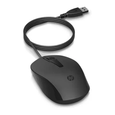 HP 150 Wired Mouse Wired Optical Mouse??(USB 2.0, Black)