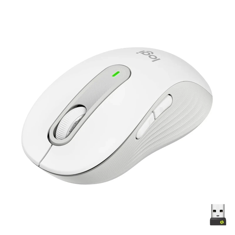 Logitech M650 Silent -Small to Medium Sized Hands Wireless Optical Mouse??(2.4GHz Wireless, Bluetooth, Off White)