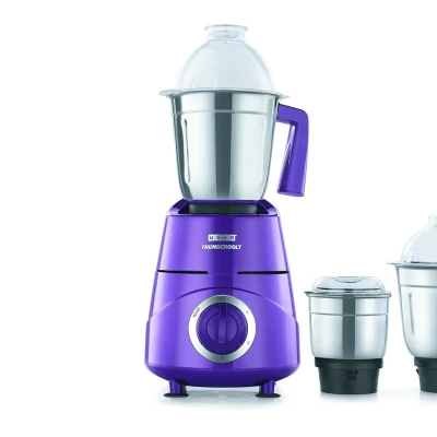 Usha JM-500XJ3 500 Juicer Mixer Grinder (3 Jars, Magenta)