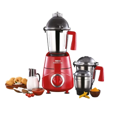 Maharaja Whiteline Gala Happiness JX1-163 450 W Juicer Mixer Grinder (2 Jars, Multicolor)