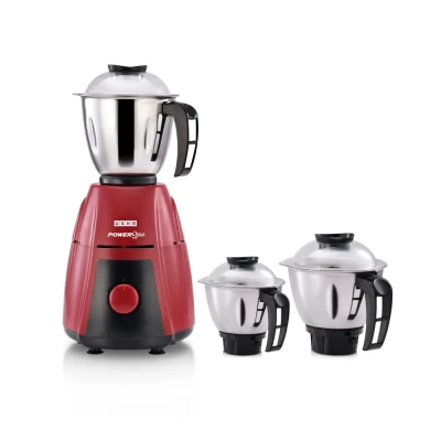 Maharaja Whiteline MX-220 Ultramax HD 1000 W Mixer Grinder (3 Jars, Black, Silver)