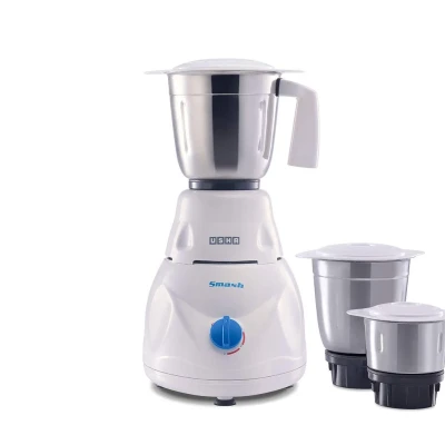 Maharaja Whiteline Easyblend MX-257 300 Juicer Mixer Grinder (2 Jars, Black, Turquoise Blue)