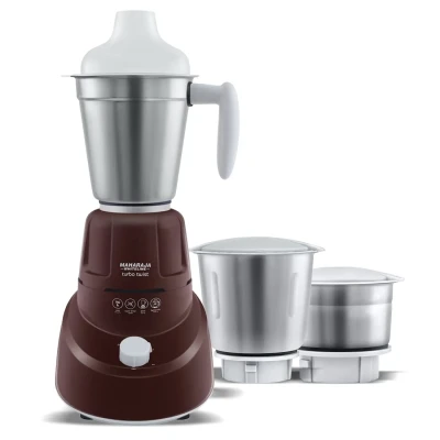 Maharaja Whiteline MG 1..2..3 / MX-237 500 W Mixer Grinder (3 Jars, White, Cherry Red)