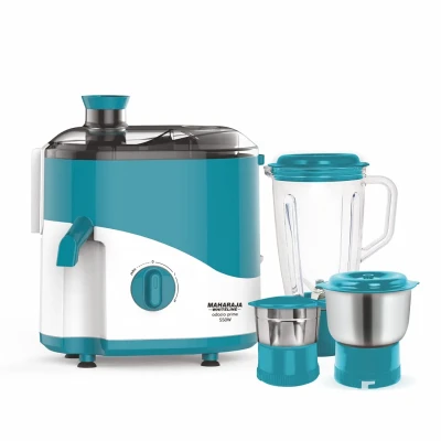 Maharaja Whiteline MX-232 Ultramax Plus 800 W Mixer Grinder (3 Jars, Burgundy)