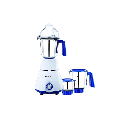 Bajaj Elegance Ninja Series Purple 500 Mixer Grinder (3 Jars, White & Purple)