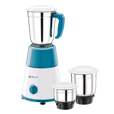 Bajaj Twister 750 Mixer Grinder (3 Jars, White)