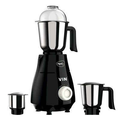 Philips Avance Collection HL7707 750 W Mixer Grinder with Gear Drive Technology, PowerChop Technology (4 Jars, Black)